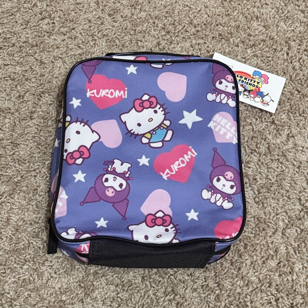 Hello Kitty Purple and Pink Kids Lunch Bag
